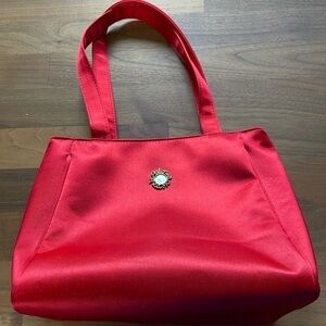 PALOMA Picasso nylon red satiny little bag